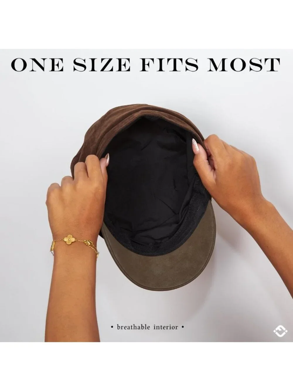 Trendy Women's Newsboy Hat – Classic Fisherman Cap, Stylish Baker Boy Cap